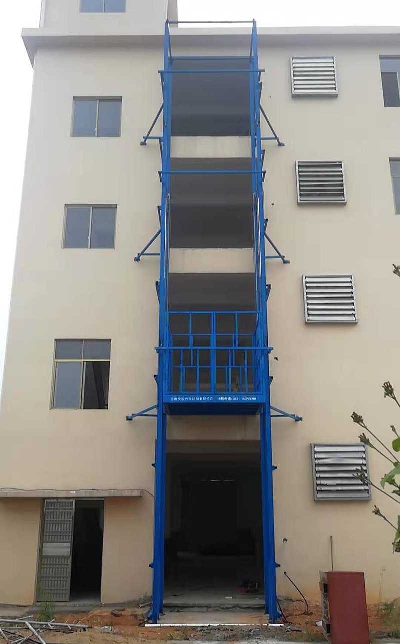 扬州室外导轨式升降平台